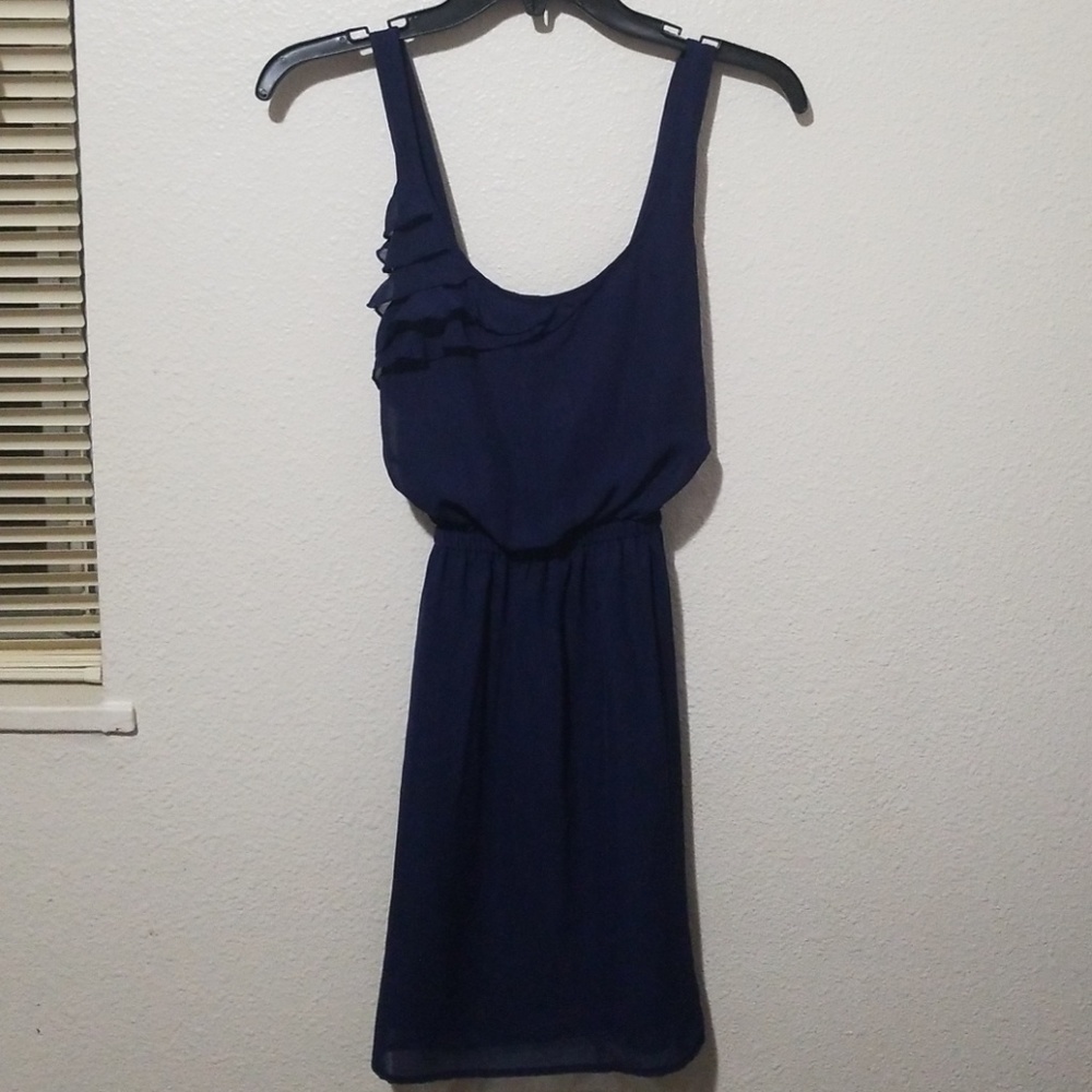 Beautiful  Dark Blue Midi dress